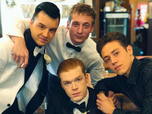 Jeremy Allen White with Cameron Monaghan
